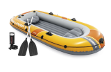 Kit de bateau pneumatique Intex Challenger 3 (295 × 137 × 43 cm, jusqu’à 320 kg) avec pagaie en aluminium et pompe à main chez Jumbo