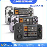 Console de jeu portable ANBERNIC RG35XX H (Linux, écran IPS 3,5 pouces, H700) sur AliExpress