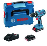 Kit perceuse-visseuse sans fil Bosch Professional GSR 18V-21 (2× batterie 2 Ah) + garantie de 5 ans chez Jumbo