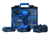 Ensemble perceuse-visseuse sans fil Scheppach C-DTB74 (20 V, 2 Ah, 74 pièces) + garantie de 5 ans chez Jumbo