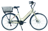 Vélo électrique Leopard E-Bike City Explorer Unisexe (44 × 28 pouces, 250 W) chez Jumbo incluant la livraison