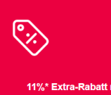 Coupon de réduction supplémentaire de 11% à partir de 100 CHF pour Lounge by Zalando, valable jusqu’au 11.11.