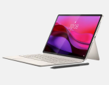 Lenovo Yoga Tab Plus (12,7″ 3K@144 Hz, 16 Go / 256 Go) Seashell avec stylet et clavier Book Cover