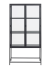 Le meilleur Rudsta ? Vitrine Quinto métal/verre 77 cm × 150 cm × 35 cm chez Livique (retrait recommandé)