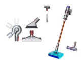 Aspirateur Dyson Cyclone V10 Submarine pour sols humides et secs + ensemble de nettoyage des meubles Dyson offert