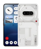 Nothing Phone (3a) avec 128 Go et 8 Go de RAM en blanc chez MediaMarkt