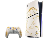 Sony PlayStation 5 Slim Édition Disque, Bundle Édition Limitée Ghost of Yōtei Gold (PS5) chez MediaMarkt au meilleur prix