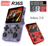R36S Console portable rétro avec écran 3.5″ & 64/128 GB chez AliExpress