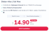 yallo Go! Max Abonnement de données avec débit 5G (jusqu’à 2 Gbit/s, adapté à l’utilisation avec un routeur) sans durée minimale d’engagement