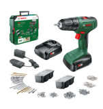 Bosch Perceuse-visseuse sans fil EasyDrill 18V-40 Set (2x batteries 18V (1.5 Ah), 1x chargeur) + 5 ans de garantie chez Jumbo