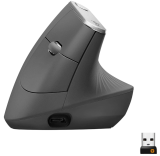 La souris ergonomique sans fil Logitech MX Vertical en action sur Amazon
