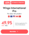 Wingo International Pro (réseau Swisscom, données & appels illimités en CH + plus de 40 pays, 2e carte SIM incluse)