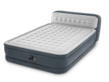 Matelas gonflable Intex Dura Beam avec tête de lit Queen 152 x 236 x 46 cm chez Daydeal