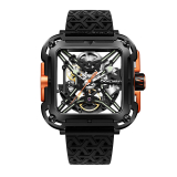 Montre mécanique CIGA Design Série X Gorilla Noir + Orange