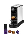 Machine à café Krups Nespresso CitiZ Platinum + 90 CHF – café offert chez Fust