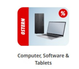 Jusqu’à 21% de réduction sur les ordinateurs, logiciels et tablettes chez MediaMarkt