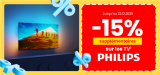 15% de réduction supplémentaire sur les téléviseurs Philips chez Conforama – Jusqu’au 23 décembre 2025 seulement !
