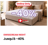 NUIT DE RÊVE SUISSE&nbsp;: Jusqu’à 40&nbsp;% de réduction sur les matelas chez Conforama – Offre en ligne uniquement