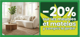 Offres de printemps : -20% sur les meubles et les matelas chez Conforama – Jardin inclus