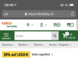 30% de réduction sur tous les articles Lego (hors coffrets Lego rares) chez Migros Brico & Loisir
