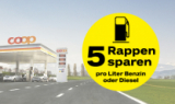 Coop Pronto – 5 centimes de réduction par litre de carburant