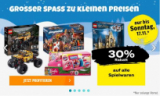 30% sur tous les jouets chez Coop Bau+Hobby (17.11.)