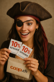 2x Bon Coop pour 10% de réduction à partir de CHF 200.- MBW