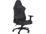 CORSAIR Chaise de jeu TC100 Relaxed Soft Fabric en noir et gris chez MediaMarkt au meilleur prix