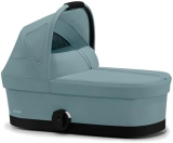 Au nouveau meilleur prix : CYBEX Gold COT S Stormy Blue Nacelle de poussette de la naissance à 6 mois
