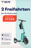 2 fois de balades gratuites en trottinette électrique