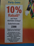 Buttinette Bastelshop 10% Code sans MBW