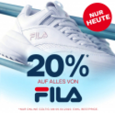 20% de réduction sur tous les articles Fila chez Dosenbach