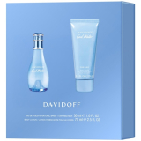 Coffret cadeau DAVIDOFF Cool Water pour femme (Eau de toilette en vaporisateur 30 ml + Lait pour le corps 75 ml) chez Parfumdreams