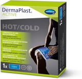 DermaPlast Active Hot/Cold Pack : compresse de gel réutilisable pour la thérapie par le froid et la chaleur, grande 12 x 29 cm