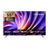 Téléviseur intelligent DREAME 55Q100 avec IA (55 pouces, QLED, Ultra HD – 4K – 120 Hz – Google TV)