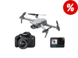 Jusqu’à 37% de réduction sur les appareils photo, vidéo et drones chez MediaMarkt Suisse