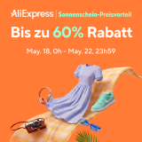 Jusqu’à 60% de réduction + codes promo chez AliExpress