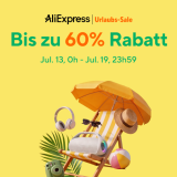 Jusqu’à 60% de réduction + codes promo chez AliExpress