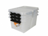 Coop Brico + Loisirs – Lot de 3 boîtes de rangements avec couvercle 1 l 3 pièces (prix en cas de retrait sur place )