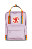 Sac à dos Fjällräven Kanken Rainbow Mini 7 L pour enfants, lilas