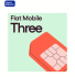 Flat Mobile Three – Abonnement mobile / Carte SIM 30 jours – Appels illimités en Chine + 50 Go en Europe/États-Unis