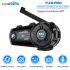 Intercom moto Bluetooth Fodsports FX8 Pro pour casque, 10 pilotes, portée 2000 m, partage de musique, double puce, radio FM