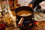 Fondue-Schmaus «Rudolfs Weihnacht» à moitié prix dans un chalet lucernois