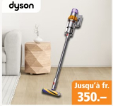 Jusqu’à CHF 350.- de réduction sur les aspirateurs Dyson chez Fust