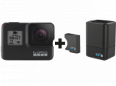 Caméra d’action GOPRO HERO7 + double batterie chez MediaMarkt !