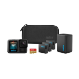 Offre spéciale sur le pack GOPRO HERO 13 Black Extended Power Bundle + carte microSD 128 Go chez Interdiscount !