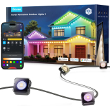 Govee Permanent Outdoor Lights 2 (30 m, RGBICW, 100 scènes, maison connectée) chez Office World