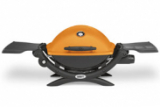 Weber barbecue à gaz Q 1200 de couleur orange, chez Nettoshop au meilleur prix de 179.00 CHF !