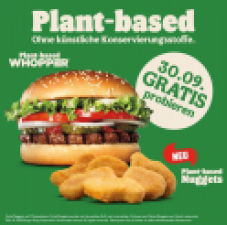 [Annonce] le Whopper et des Nuggets gratuits (à base de plantes) chez Burger King le 30 septembre !