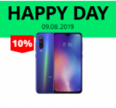 Happy Day chez microspot :10% de réduction sur XIAOMI Mi 9 | Mi9 SE | Mi9T !